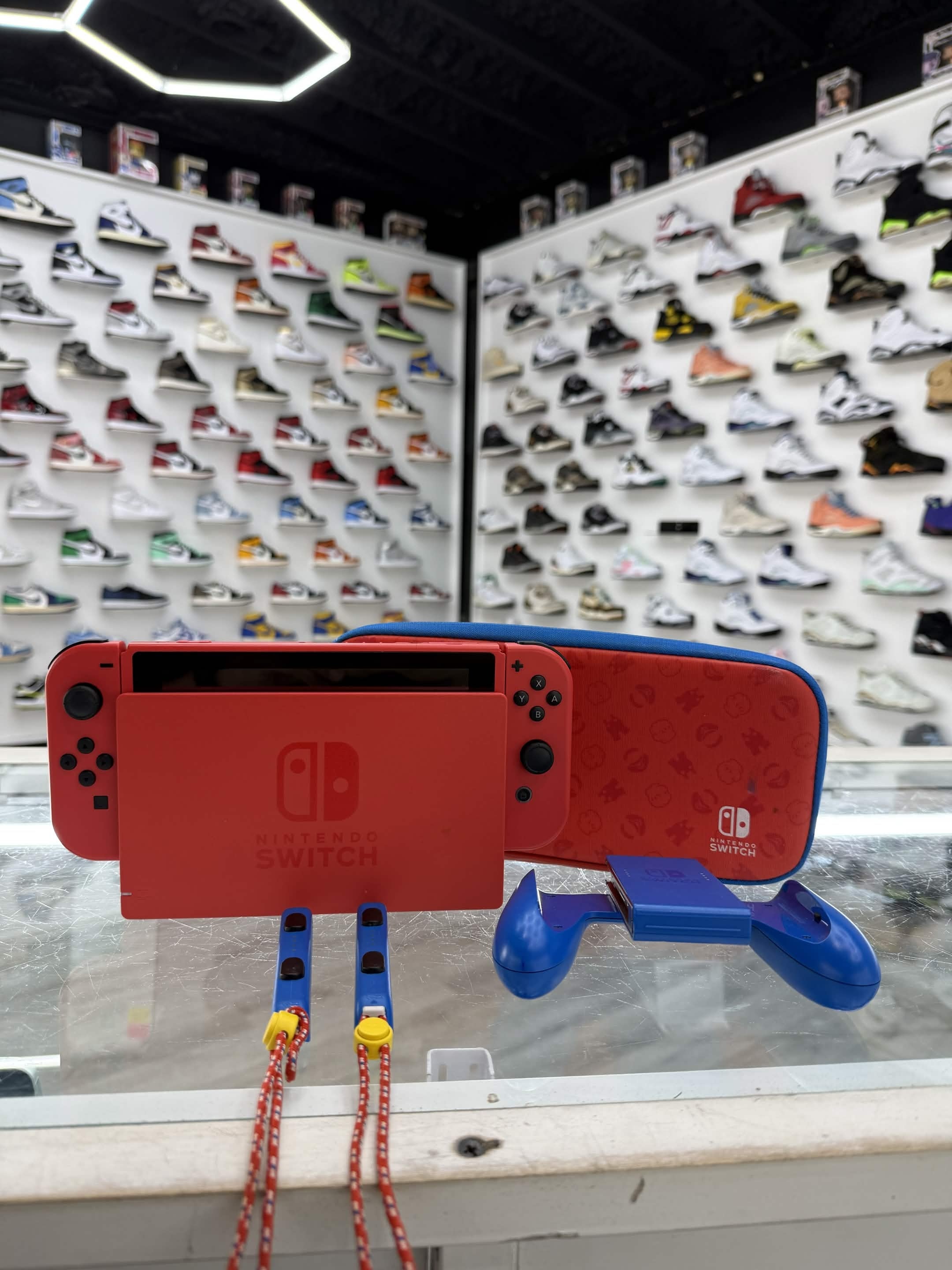Nintendo Switch Mario Red & Blue Edition Console
